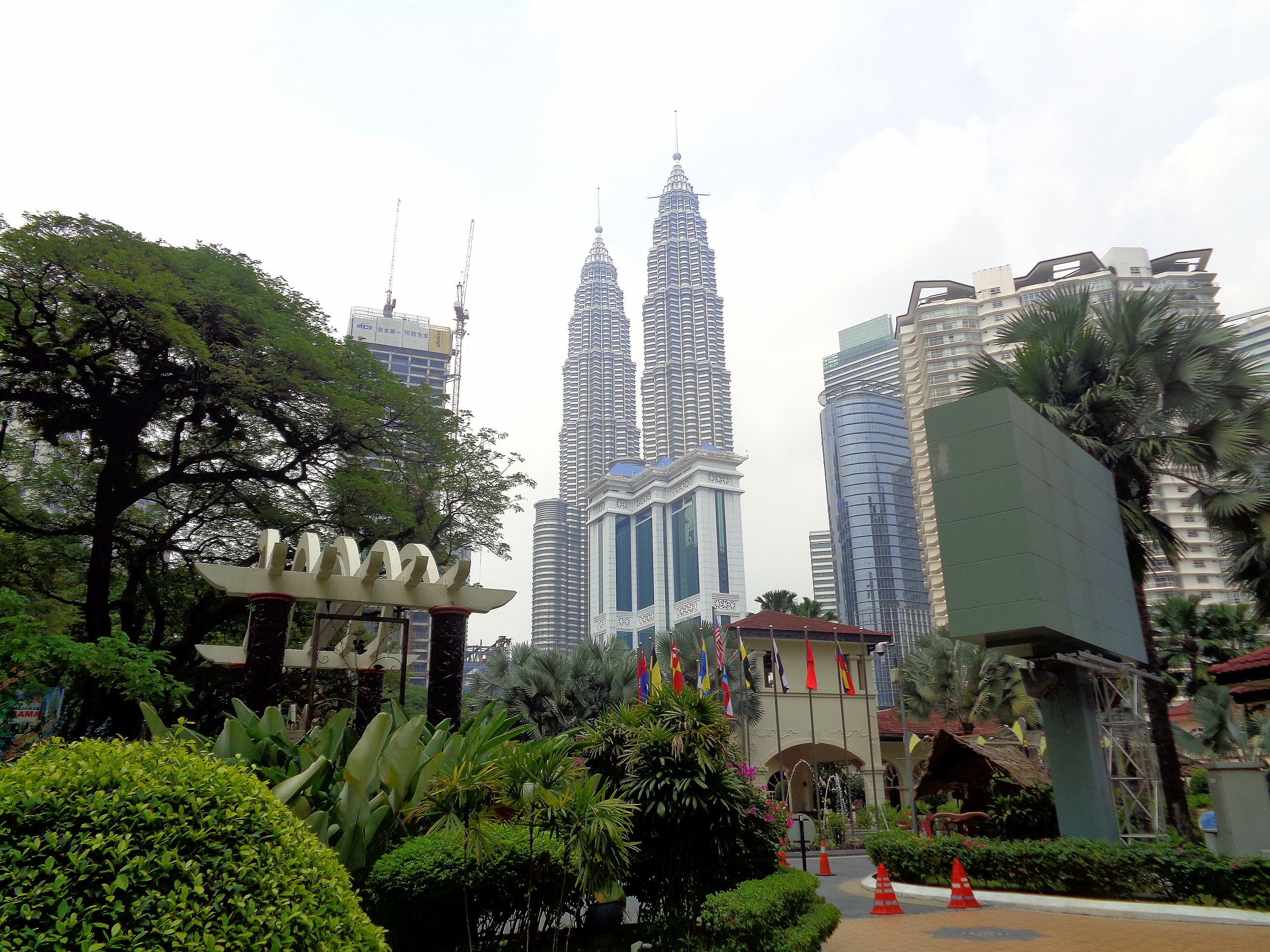Die Petrona Tower in Kuala Lumpur 2016.