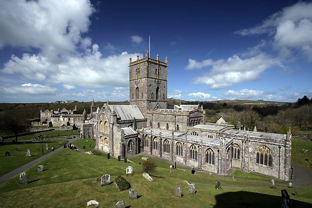 Die Kathedrale von St. Davids in Wales 2017. (Quelle: Pixabay)