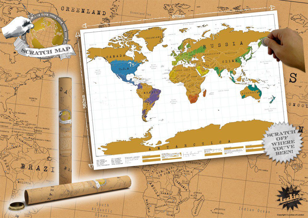 Die Rubbel-Weltkarte von Amazon. Quelle: Pixabay