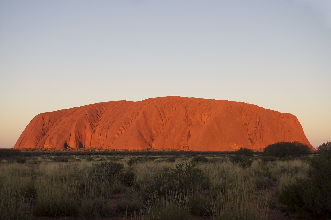 Der Ayers Rock in Australien. Bildquelle: Pixabay