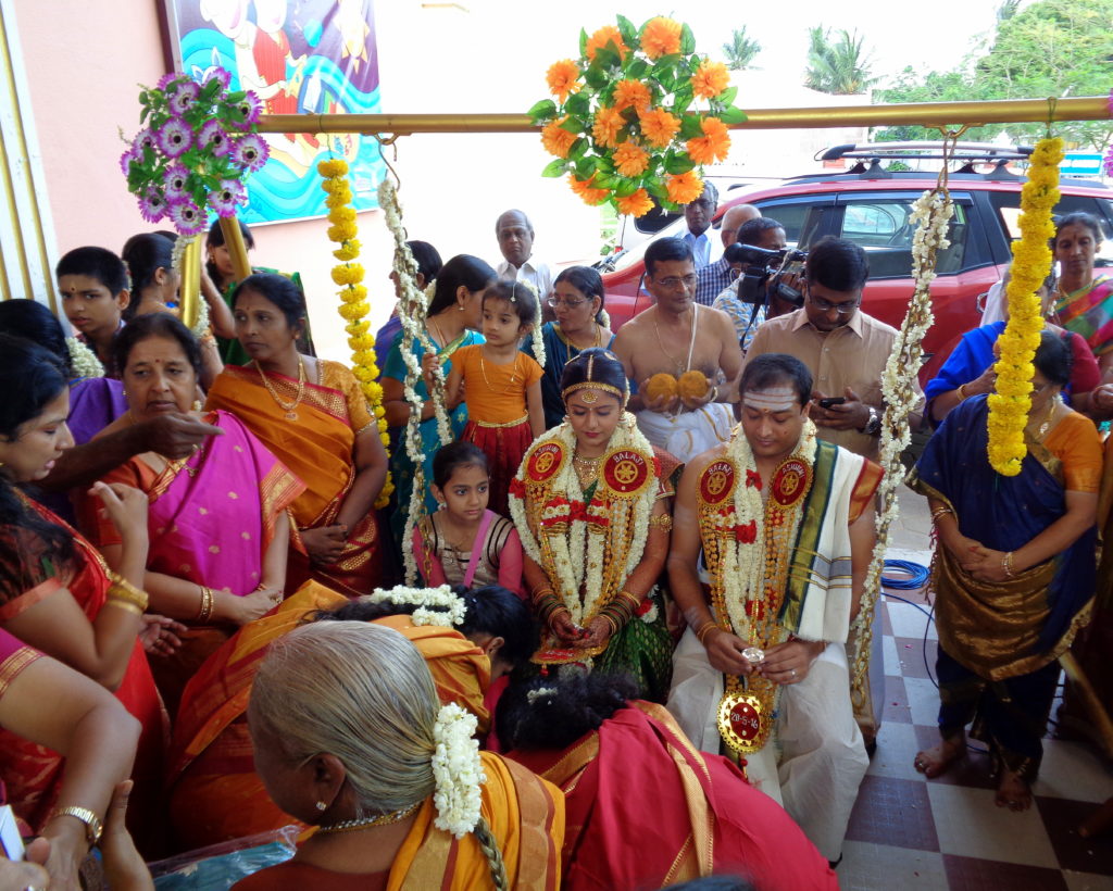 Indische Hochzeit meiner Freunde in Chennai.