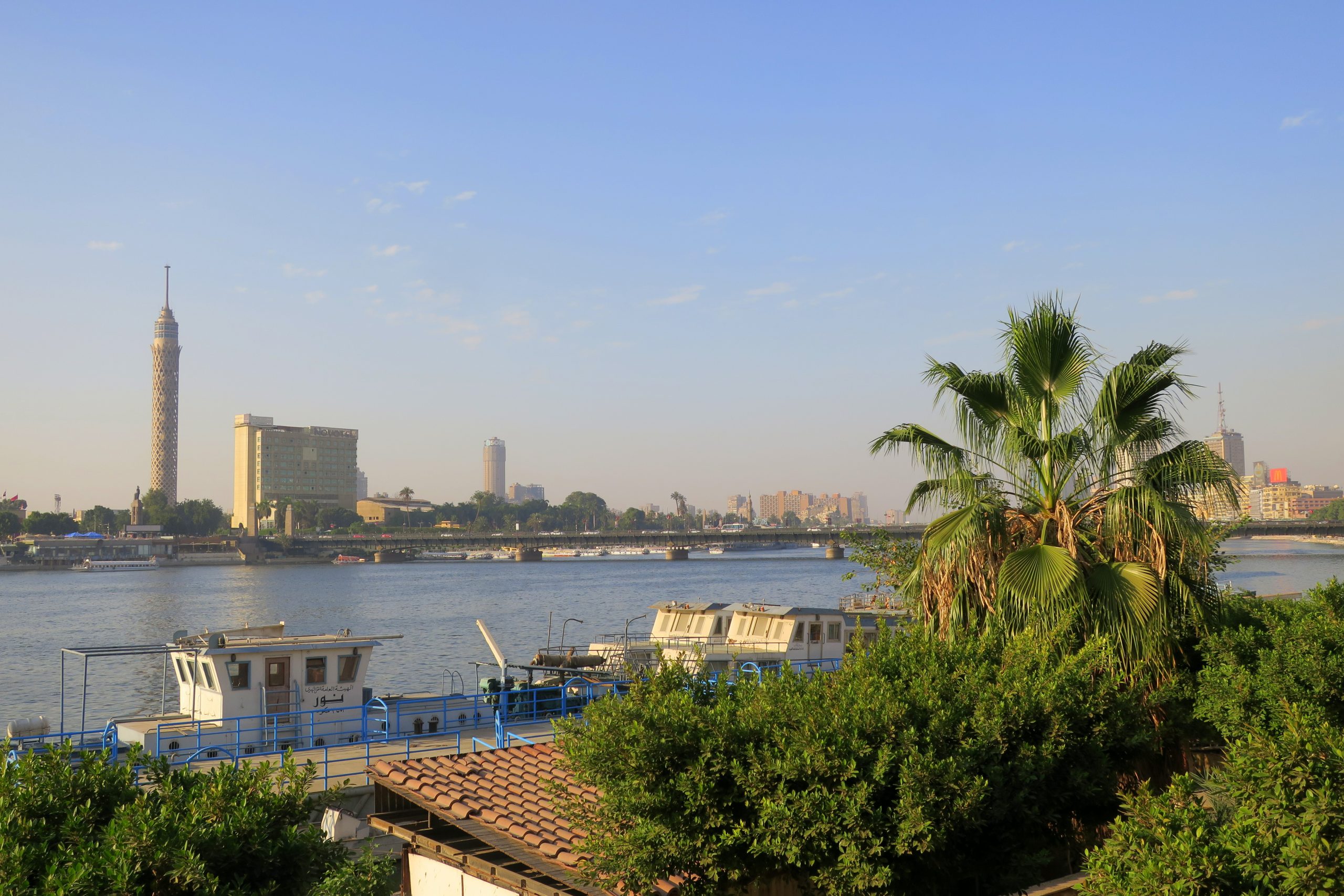 Der Nil in Kairo (2018).