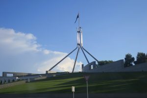 Canberra's Architektur 2017, Australien.